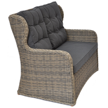 PRE-ORDER TOORAK - Outdoor Wicker Double Seater Sofa - Furniture Star Direct