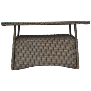 TOORAK - Outdoor Wicker Rectangle Coffee Table - Furniture Star Direct