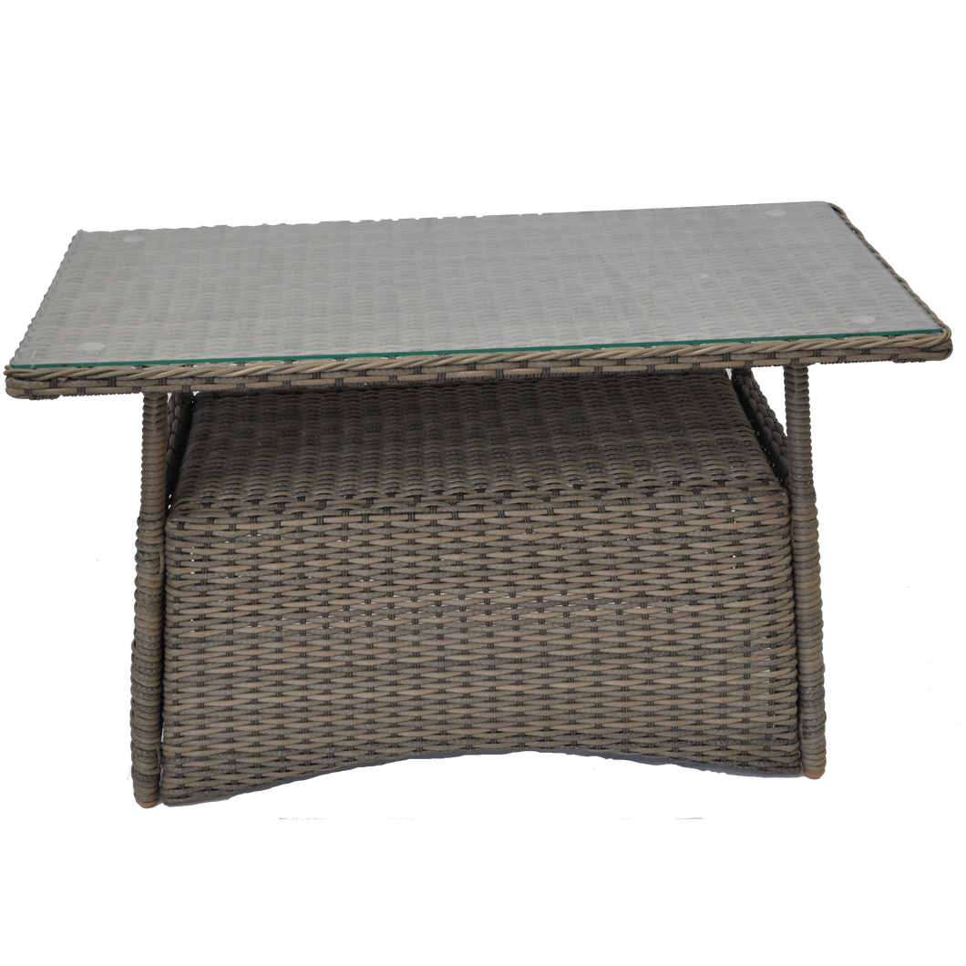 TOORAK - Outdoor Wicker Rectangle Coffee Table - Furniture Star Direct