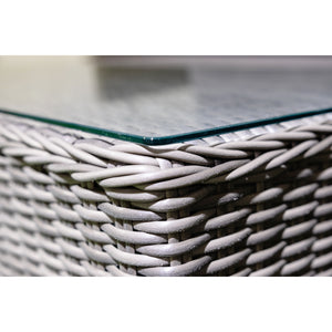 ESSENDON - Outdoor Wicker Rectangle Coffee Table - Furniture Star Direct
